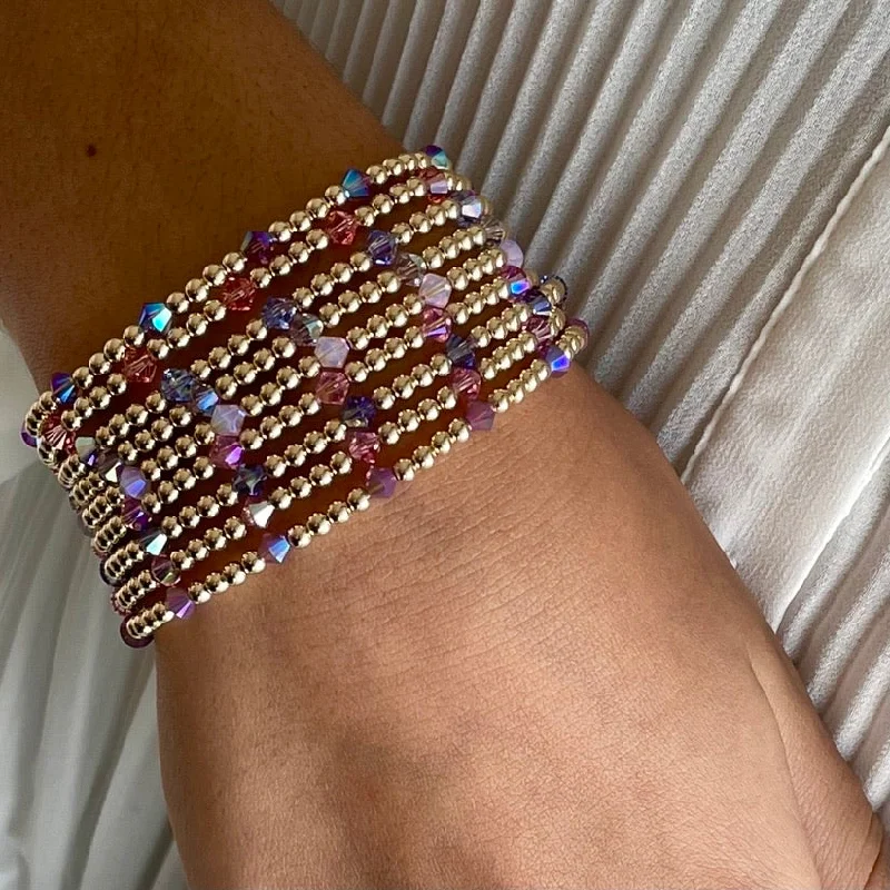 CRYSTAL BY THE YARD BRACELET