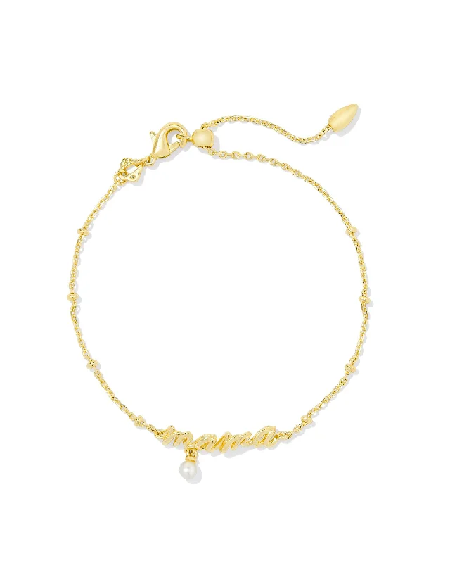 Kendra Scott "Mama" Script Bracelet