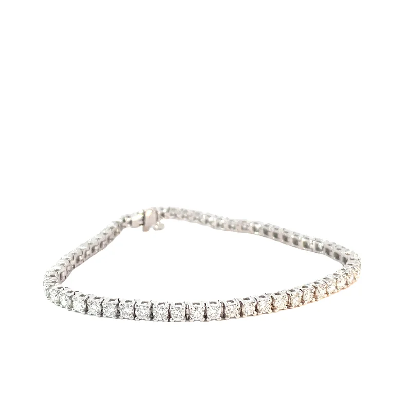 Lab Grown Diamond Tennis Bracelet