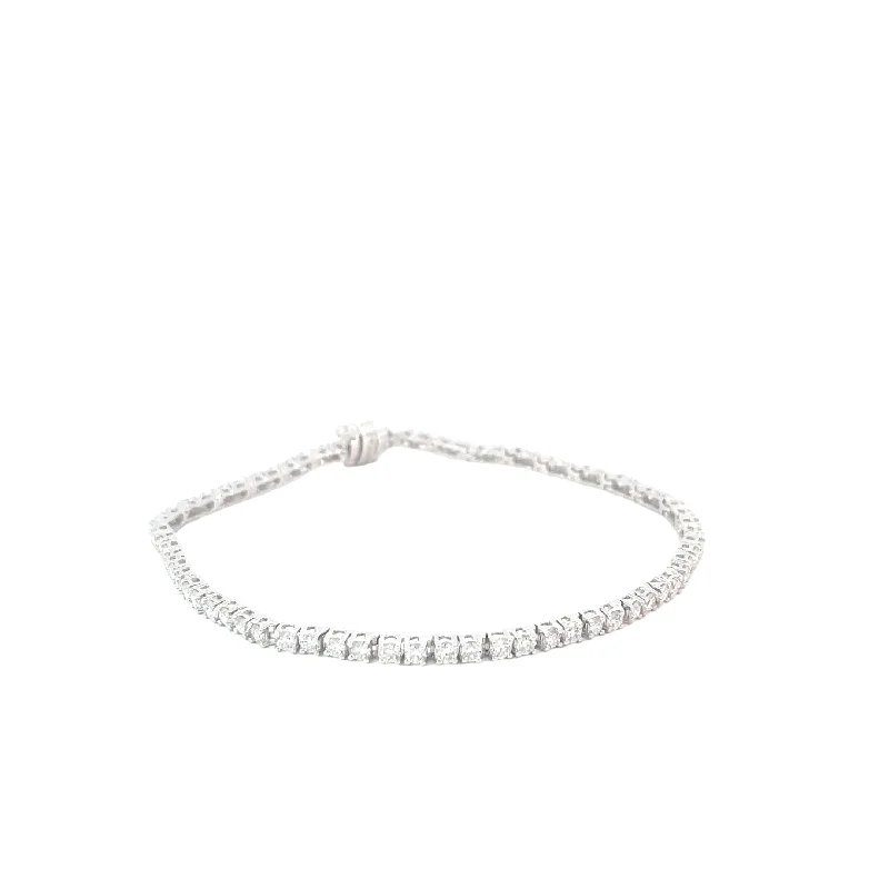 Lab Grown Diamond Tennis Bracelet