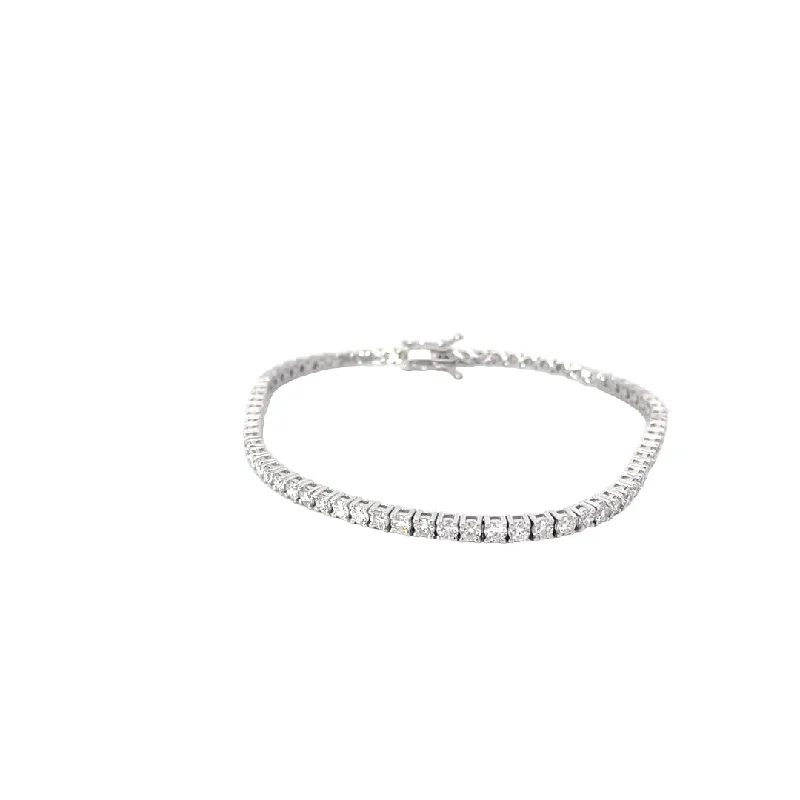 Lab Grown Diamond Tennis Bracelet