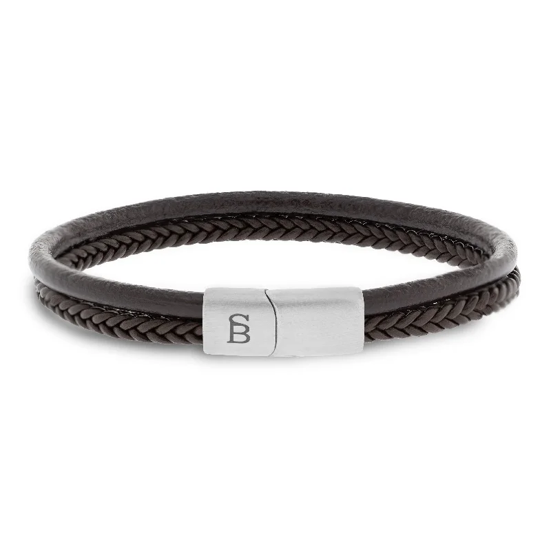 Denby Leather Bracelet Brown