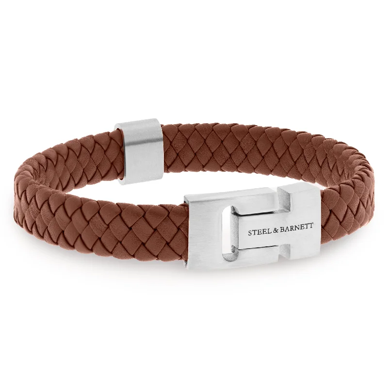 Harrison Nappa Leather Bracelet Peanut