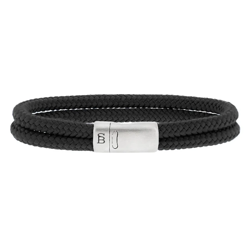 Lake Rope Bracelet Black