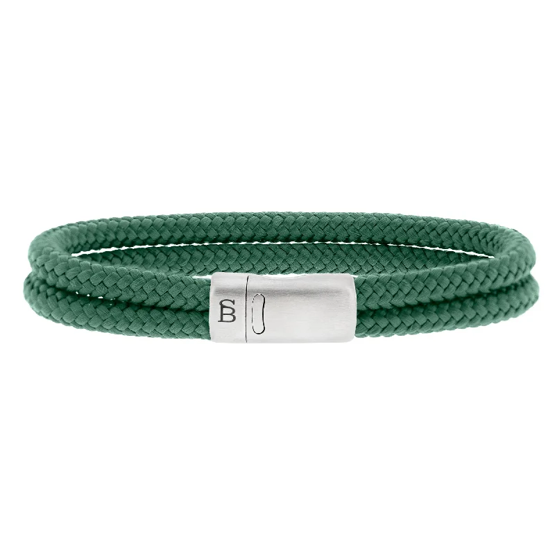 Lake Rope Bracelet Green