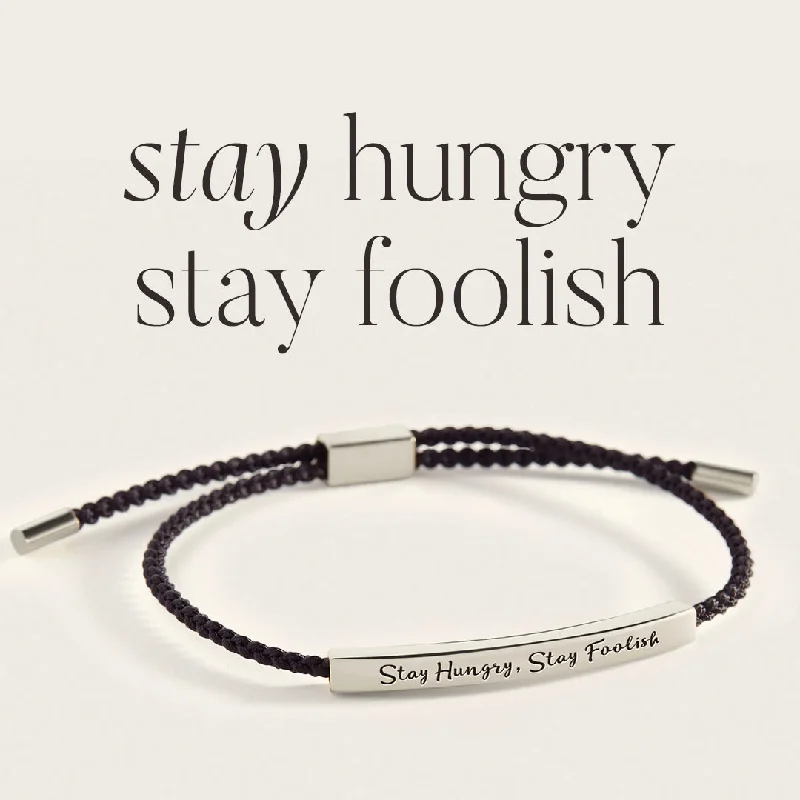 Stay Hungry, Stay Foolish Inspire Bracelet