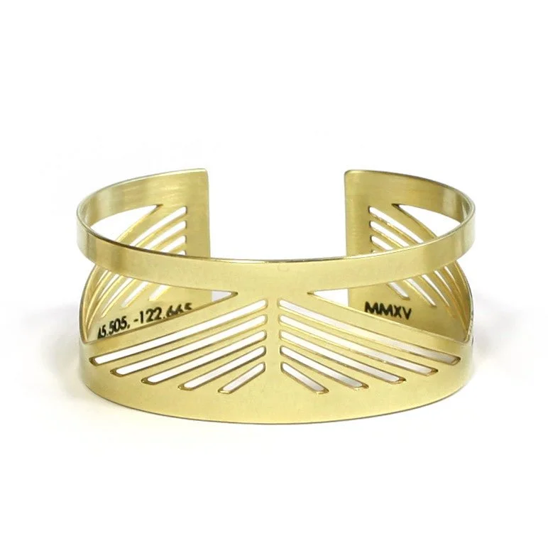 Tilikum Crossing Cuff Bracelet