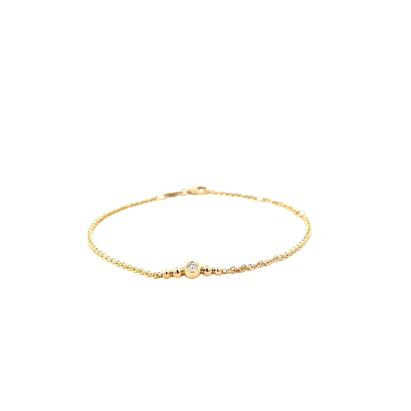 Yello Modern Electrum Diamond Bracelet