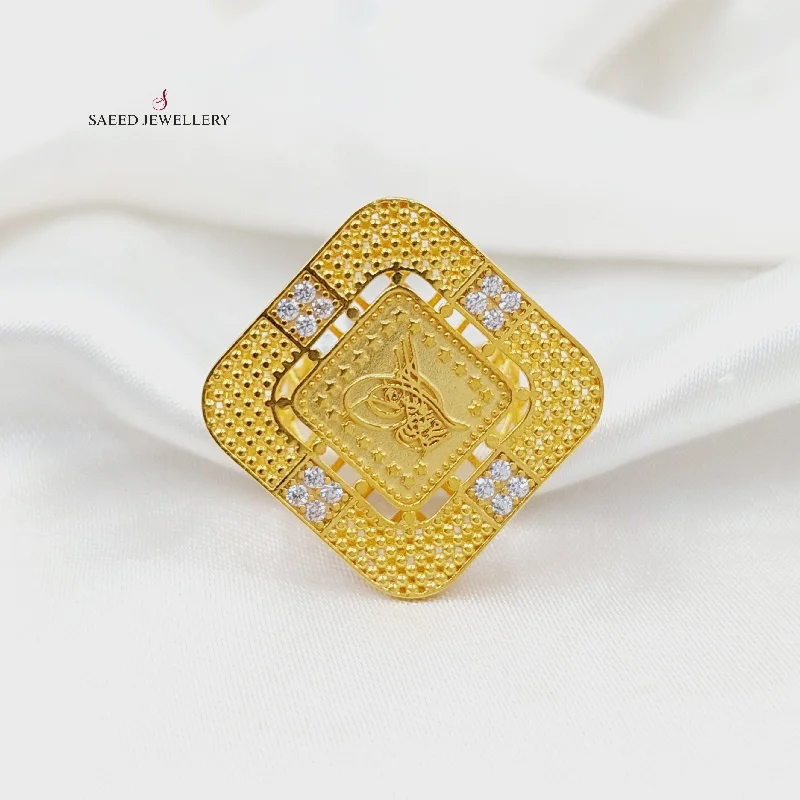 Zircon Studded Rashadi Ring