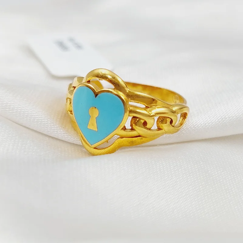 Fancy Enamel Ring