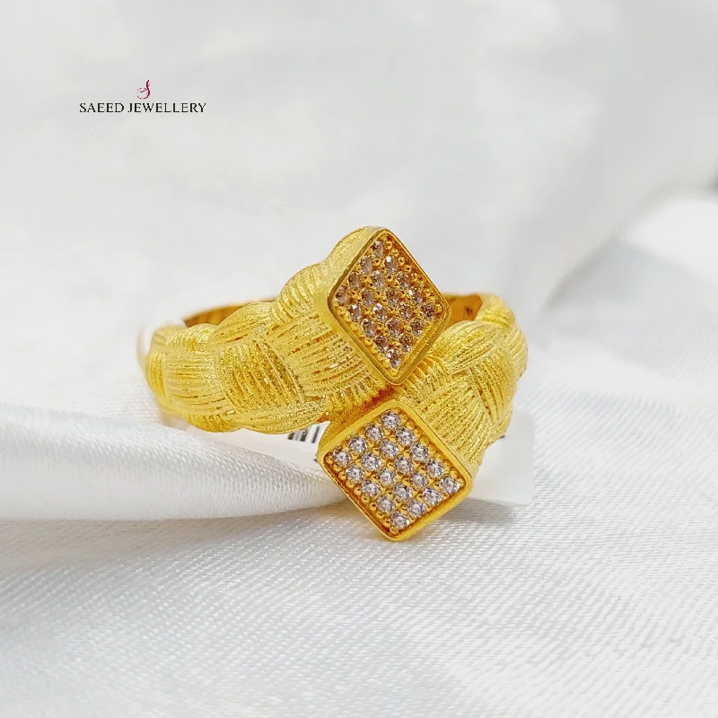 Zircon Studded Turkish Ring