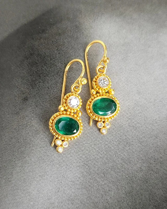 Marakata Emerald Earrings