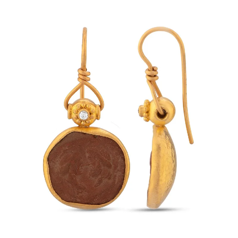 Greek Terracotta Earrings