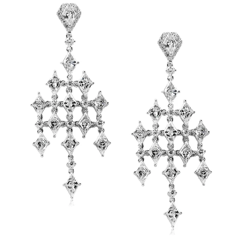 Gothic Chandelier Diamond Dangles